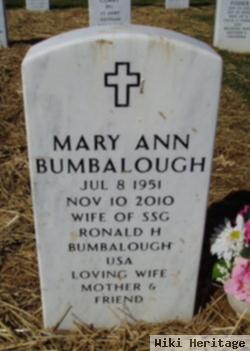 Mary Ann Bumbalough