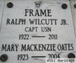 Mary Mackenzie Oates Frame