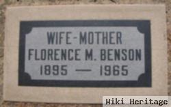 Florence May Martin Benson