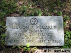 Marion A. Mccarty