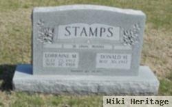 Donald H Stamps