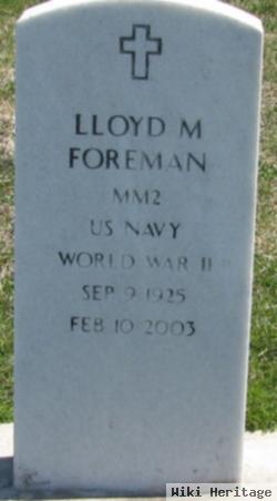 Lloyd Manley Foreman