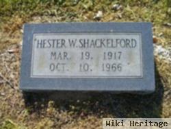 Hester W Shackelford