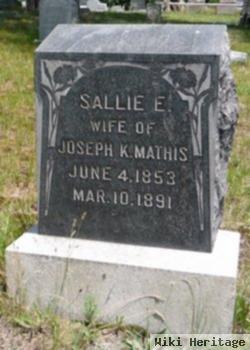 Sallie E. Mathis