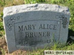 Mary Alice Bruner