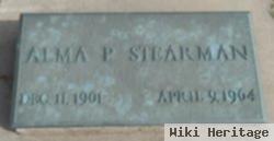 Alma P Stearman