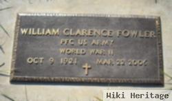 William Clarence "bill" Fowler