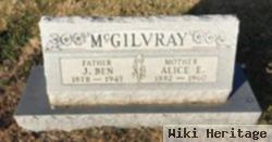 Alice E Mcgilvray
