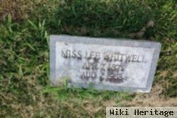 Bernice Lee Whitwell