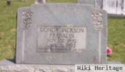 Donor Jackson Franklin