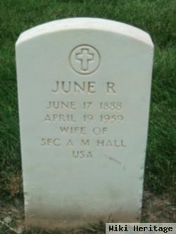 June R Hall