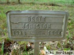 Betty Johnston