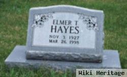 Elmer T Hayes