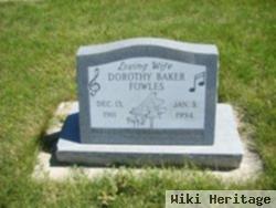 Dorothy Baker Fowles