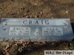 Zula Elmira Yeager Craig