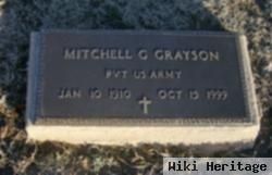 Pvt Mitchell G Grayson