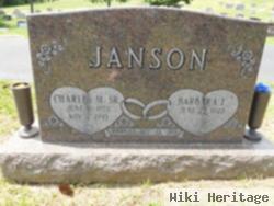 Charles M. "porky" Janson, Sr