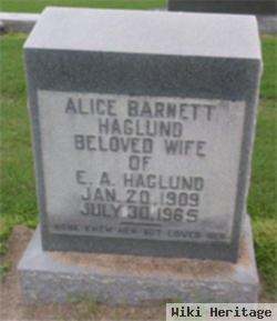 Alice Barnett Haglund