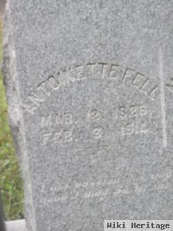 Eliza Antoinette "antoinette" Fell