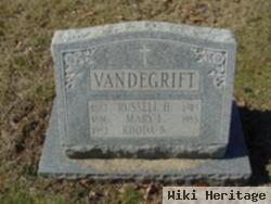 Rhoda B Vandegrift