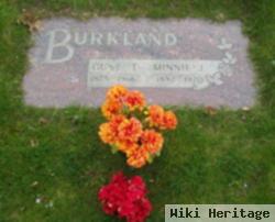 Minnie J Burkland