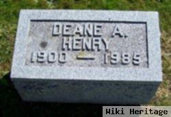 Deane Archibald Henry