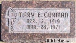 Mary E Ramsey Gorman