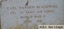 Carl Harden Blackwell