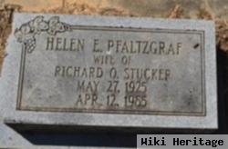 Helen E. Pfaltzgraf Stucker