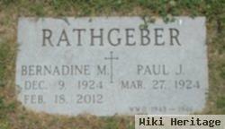 Bernadine M Rathgeber