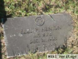 Elli R Henion