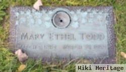 Mary Ethel Todd