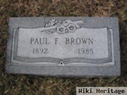 Paul Faris Brown