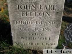 Pvt John Earl Felton