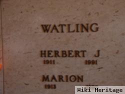 Herbert J Watling