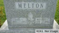 Lois L Taylor Melton