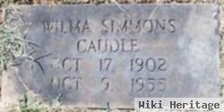 Wilma Simmons Caudle