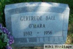 Gertrude F Ball O'mara