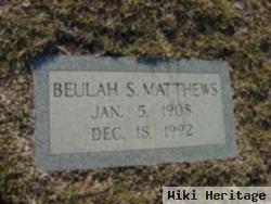 Beulah S. Matthews