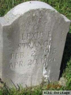 Lexie L. Strange