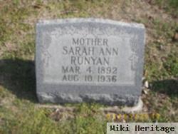 Sarah Ann Runyan