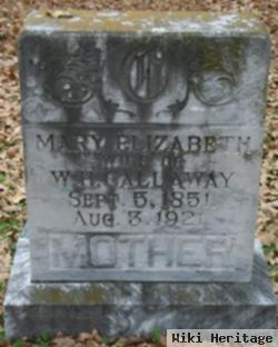 Mary Elizabeth Weir Callaway