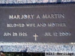 Marjory A Martin