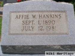 Affie W Hankins