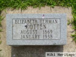 Elizabeth Lehman Cotten