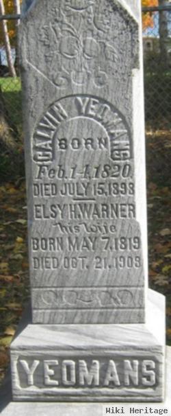 Elsy H. Warner Yeomans