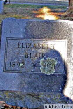 Elizabeth M. "lizzie" Warchock Blair