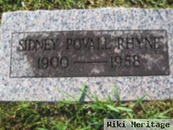 Sidney Povall Rhyne
