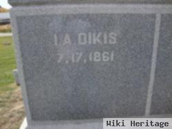 Ira Alonzo "lon" Dikis