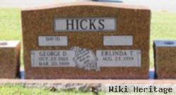 George D Hicks